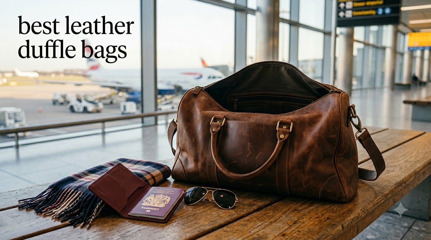 best leather duffle bags