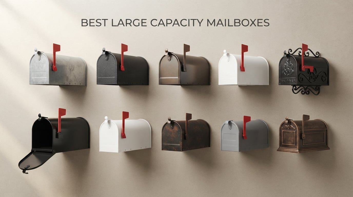 best large capacity mailboxes