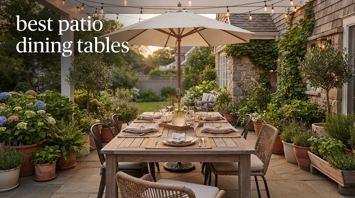 best patio dining tables