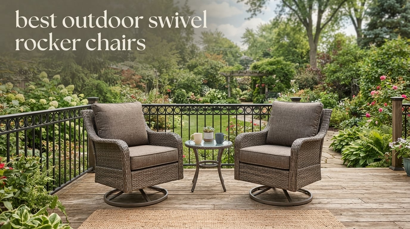 best outdoor swivel rocker chairs