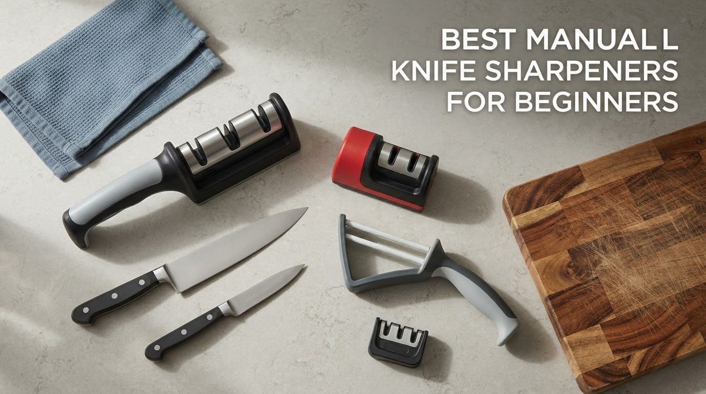 best manual knife sharpeners for beginners