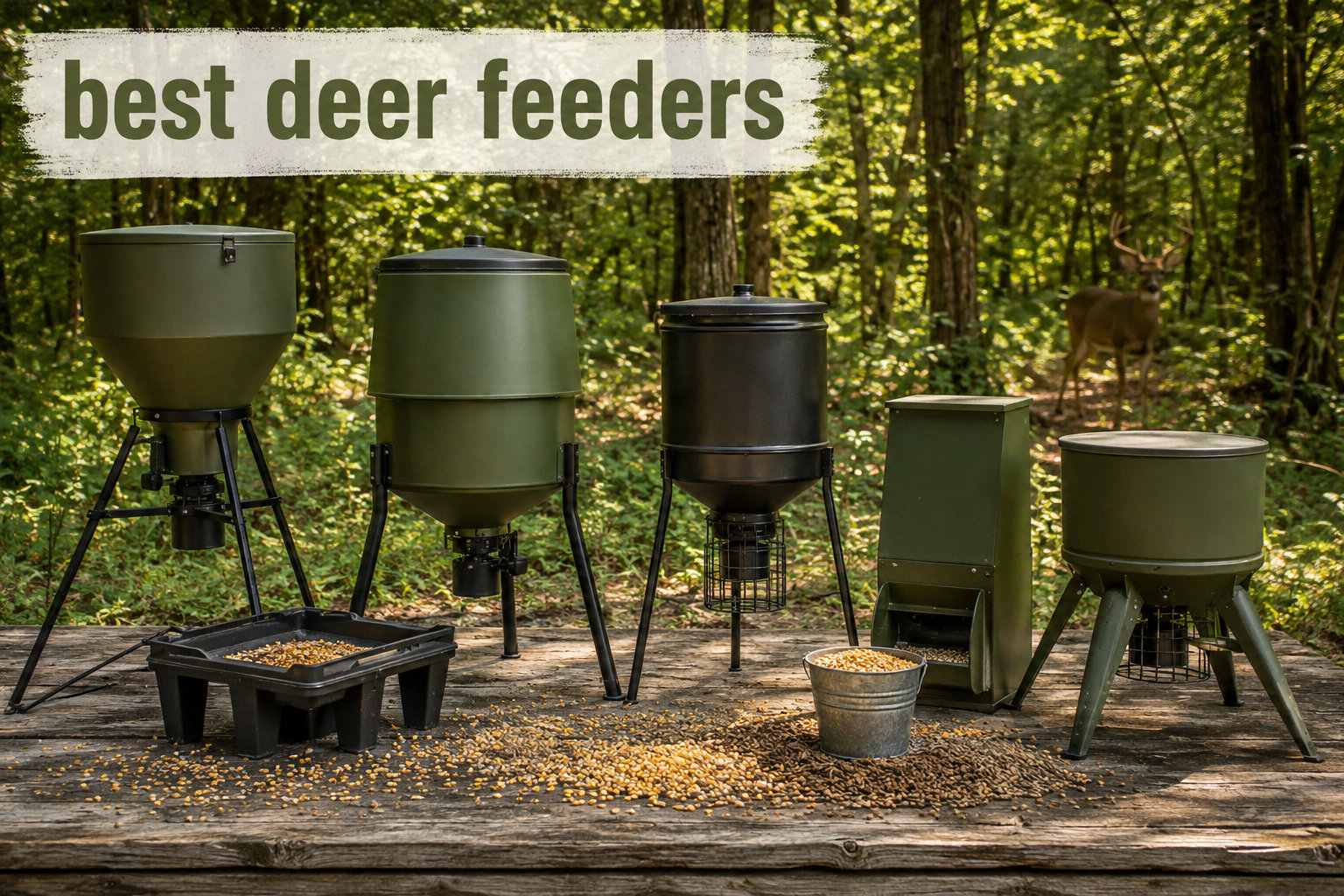 best deer feeders