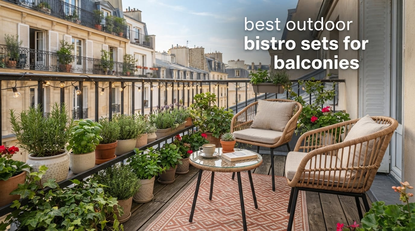 best outdoor bistro sets for balconies