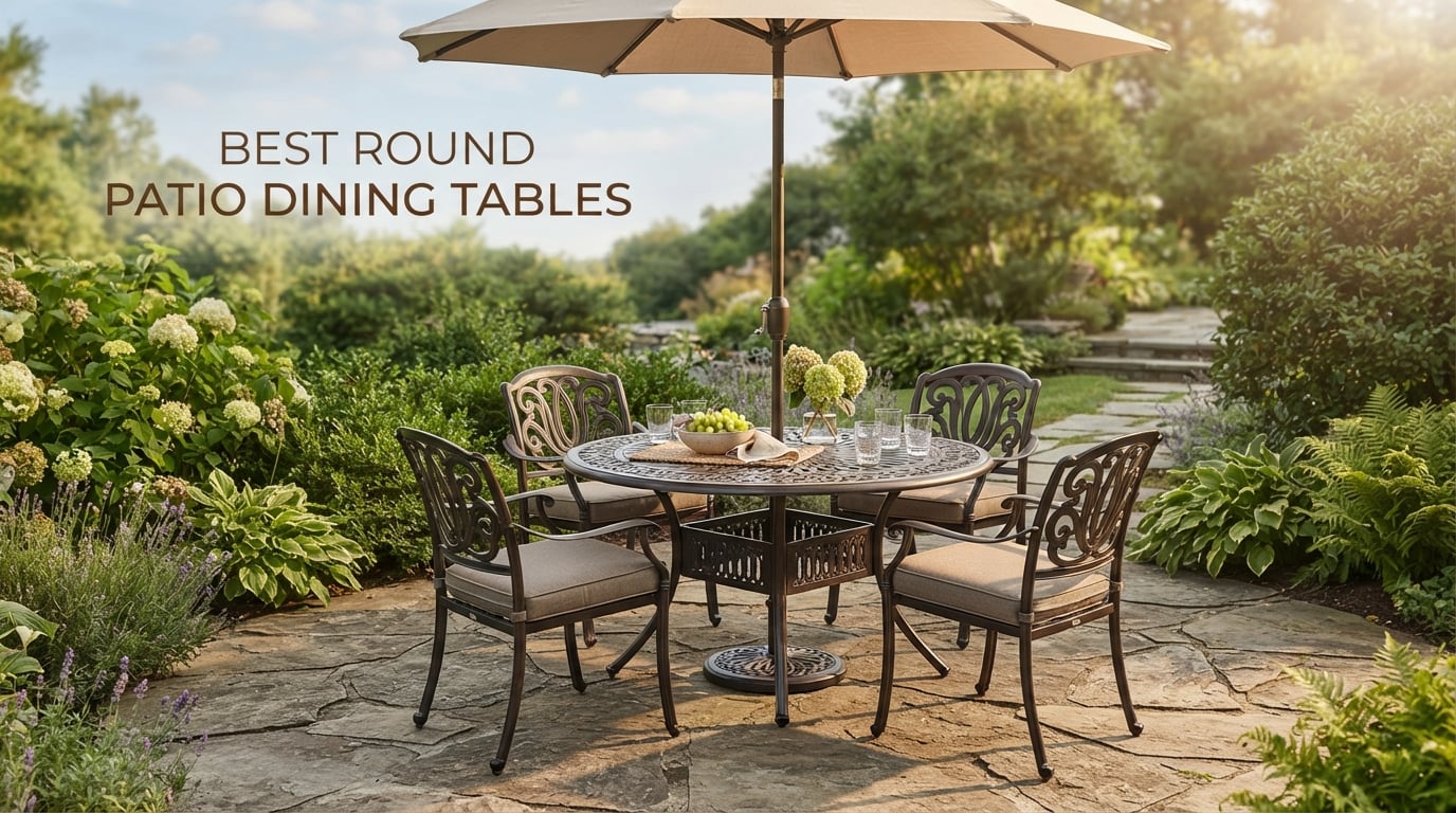best round patio dining tables