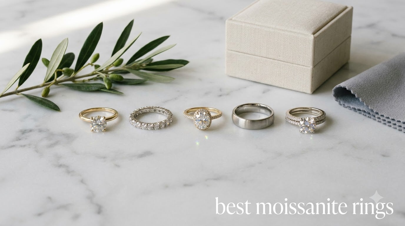 best moissanite rings