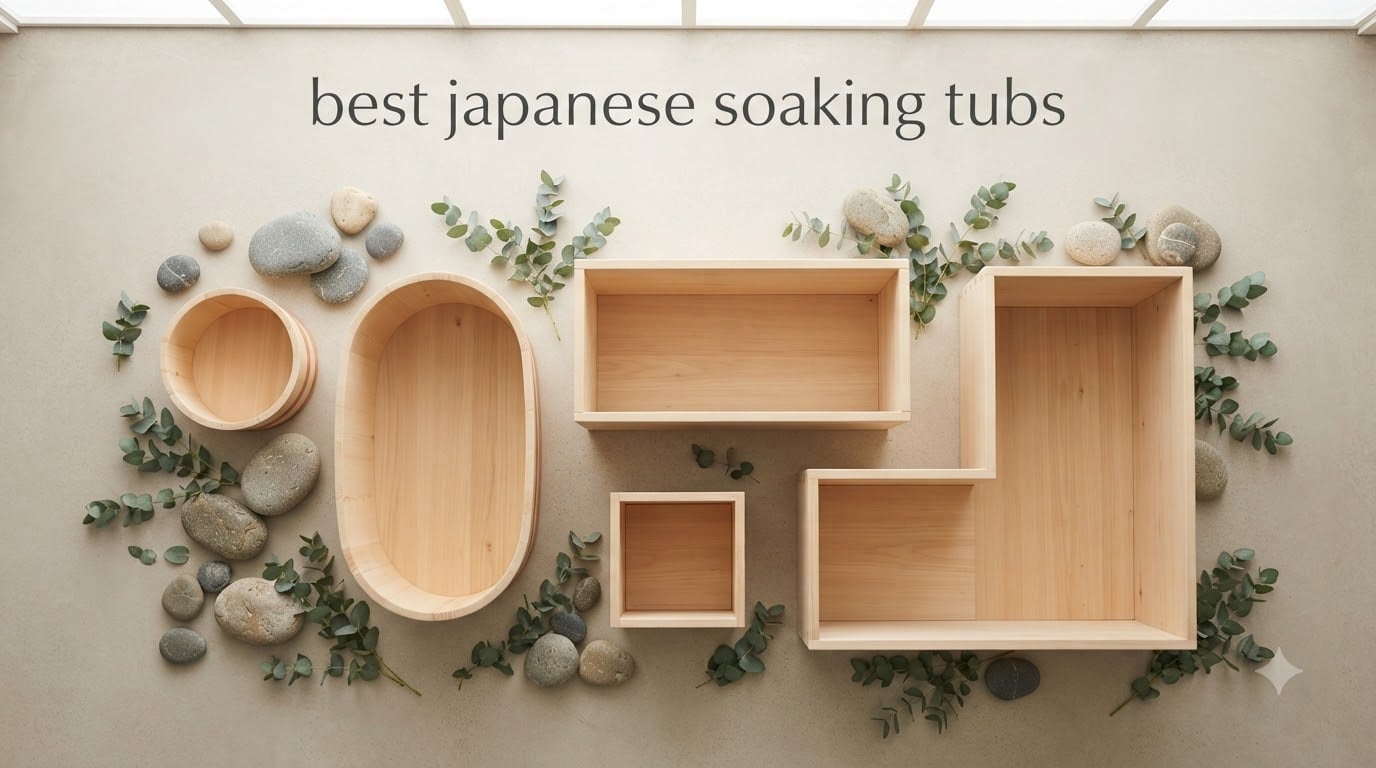best japanese soaking tubs