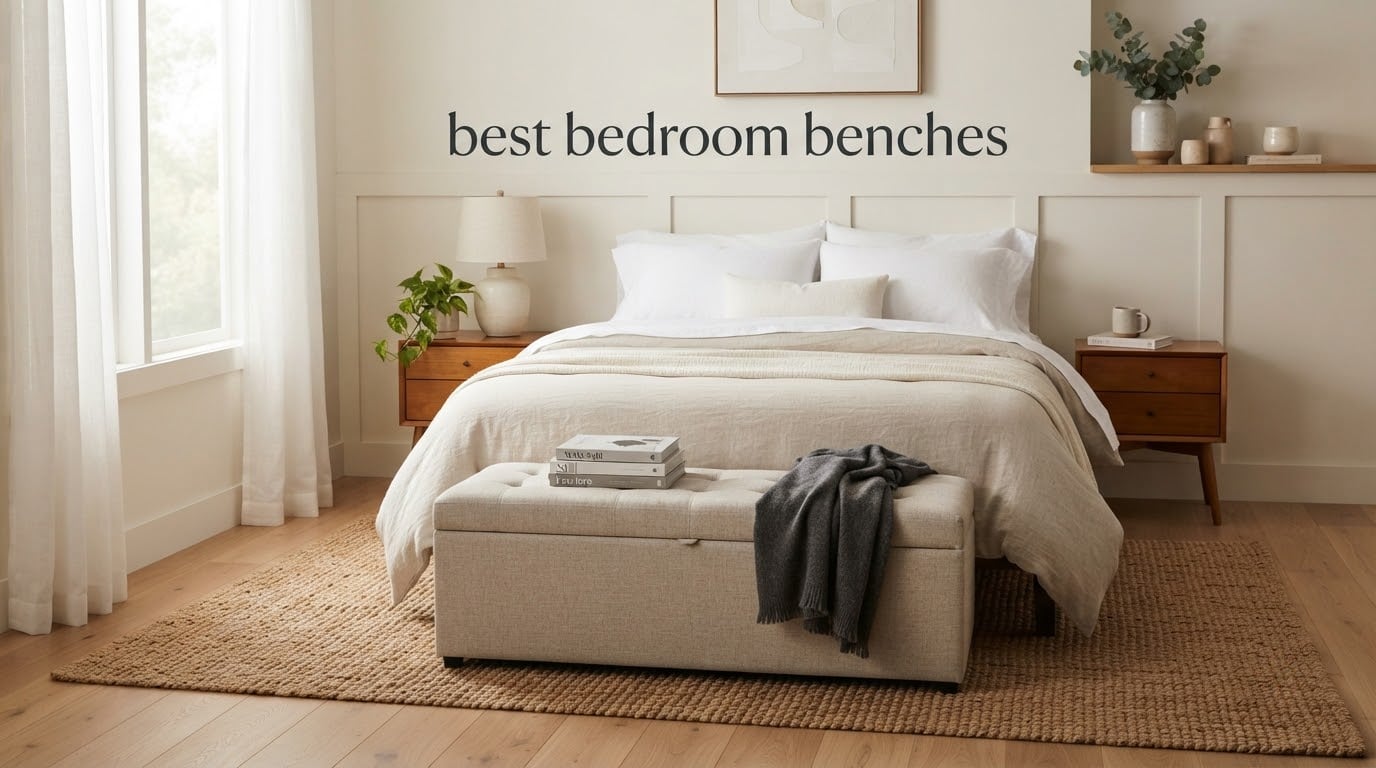 best bedroom benches