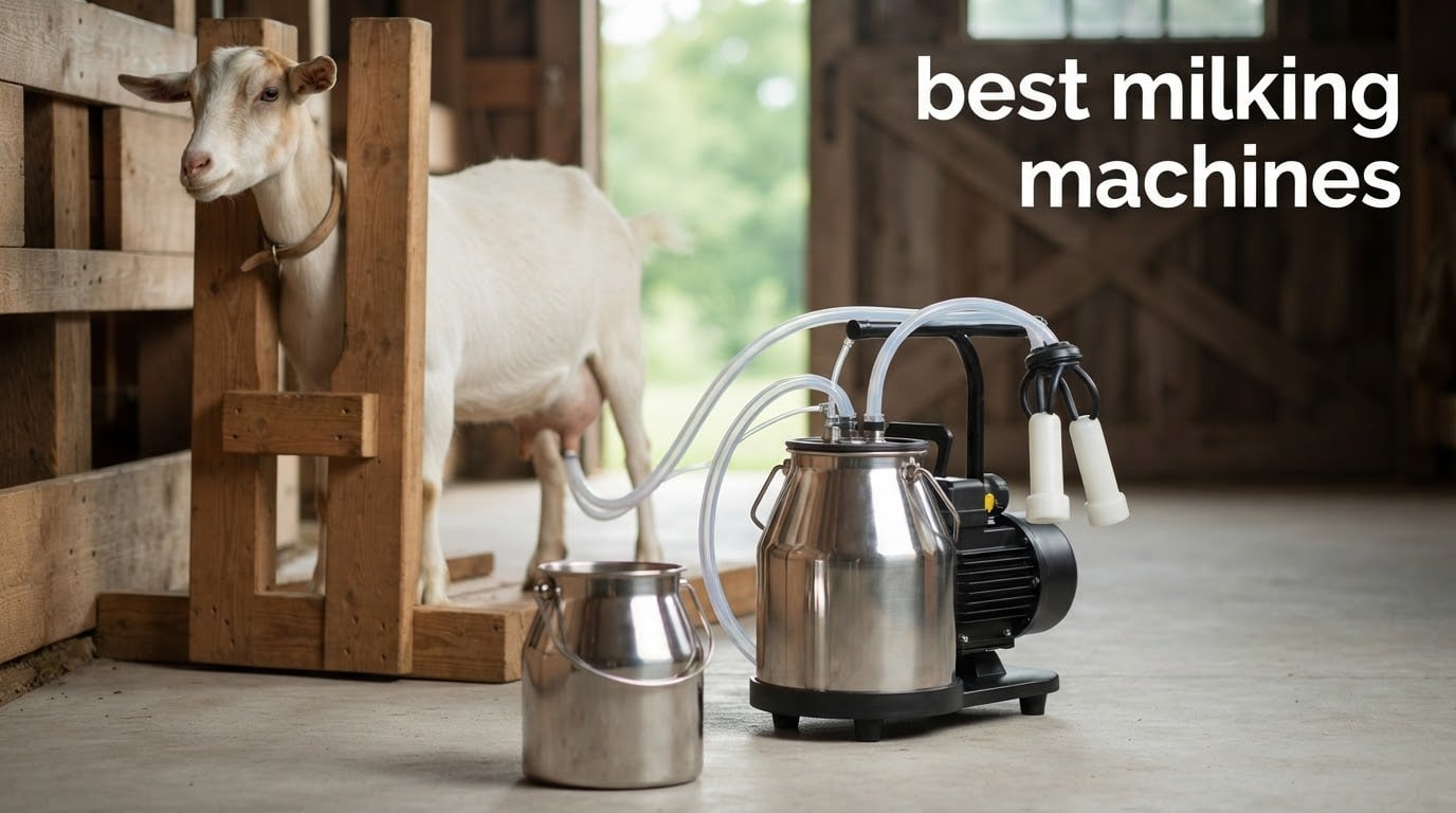 best milking machines