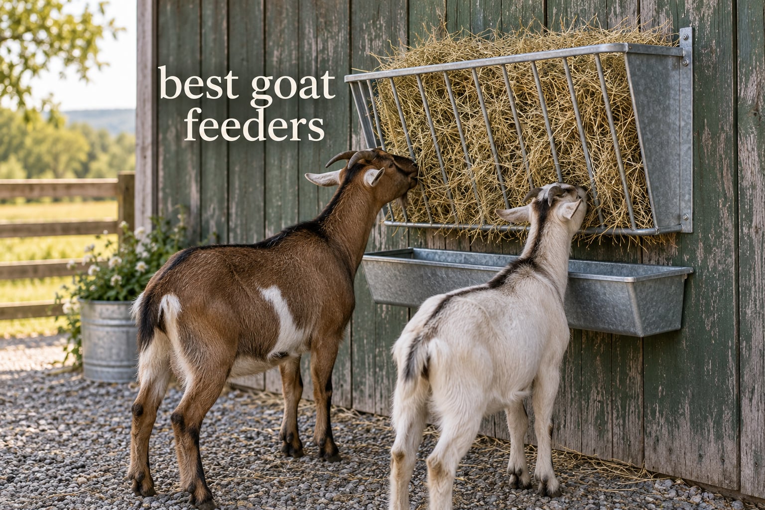 best goat feeders