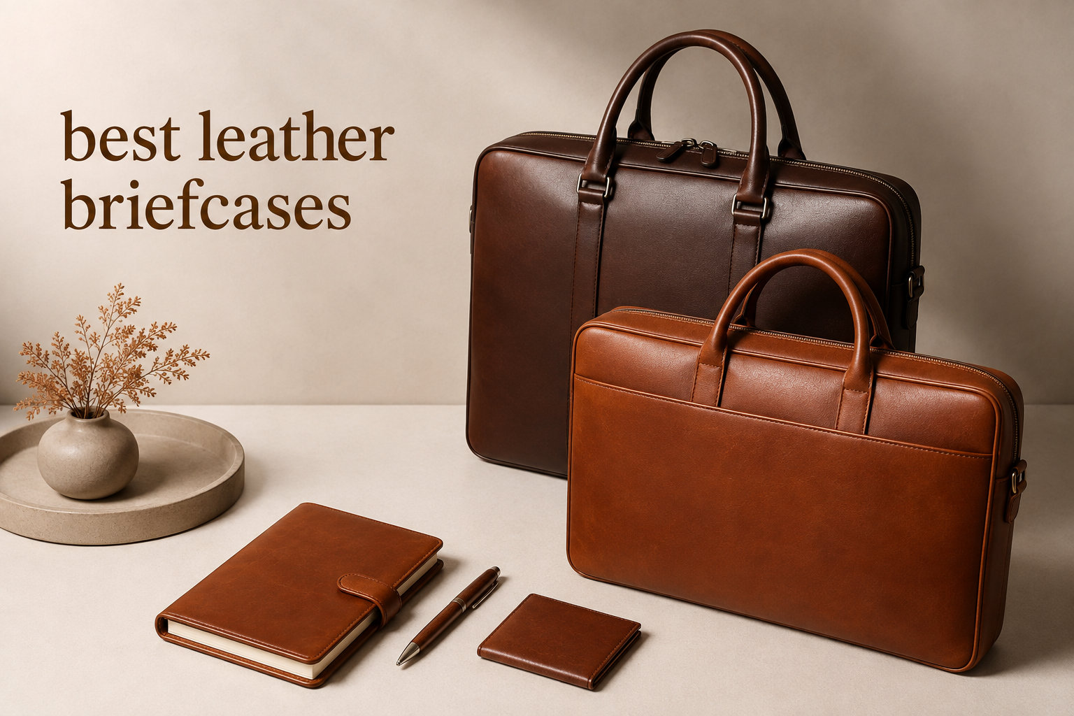 best leather briefcases