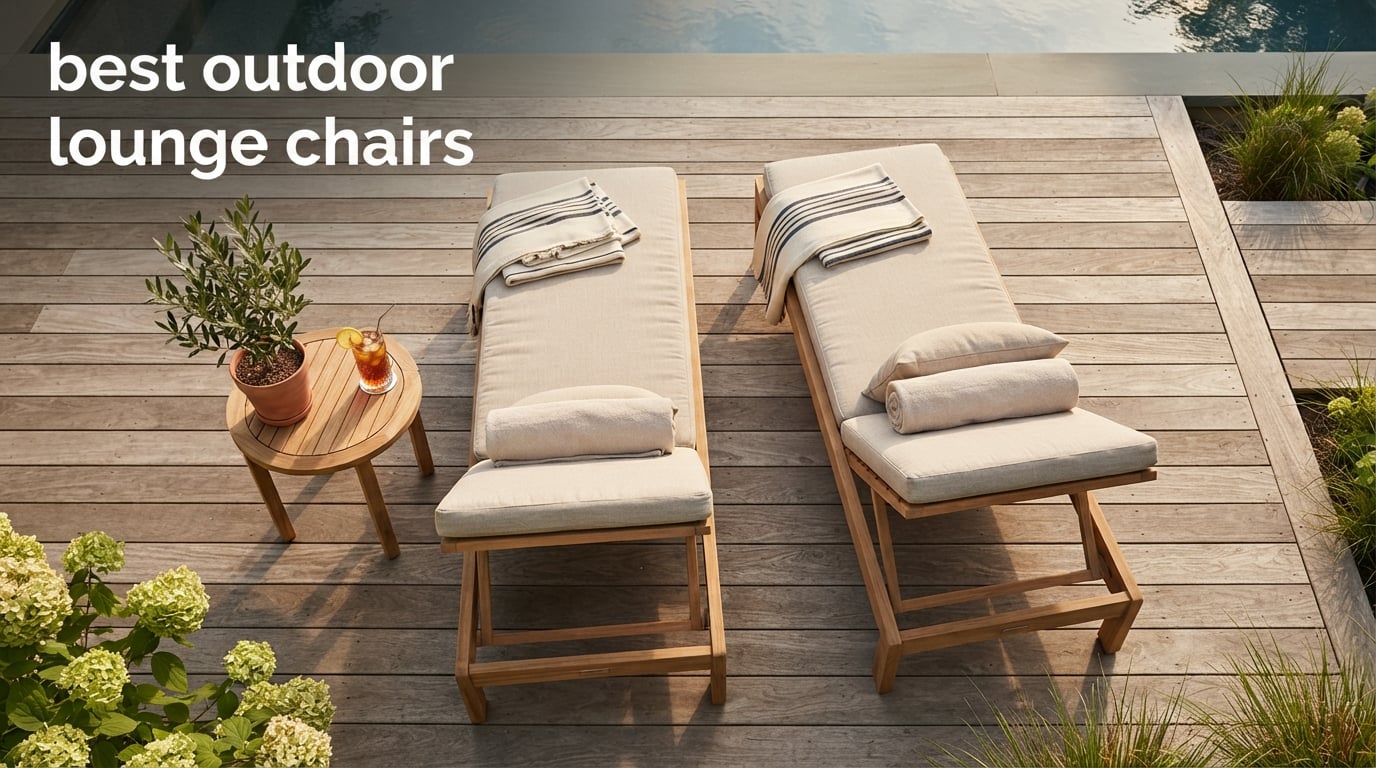 best outdoor lounge chairs