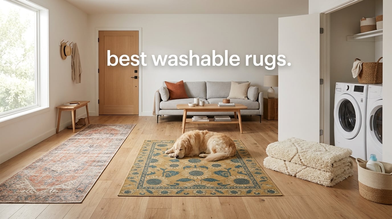 best washable rugs