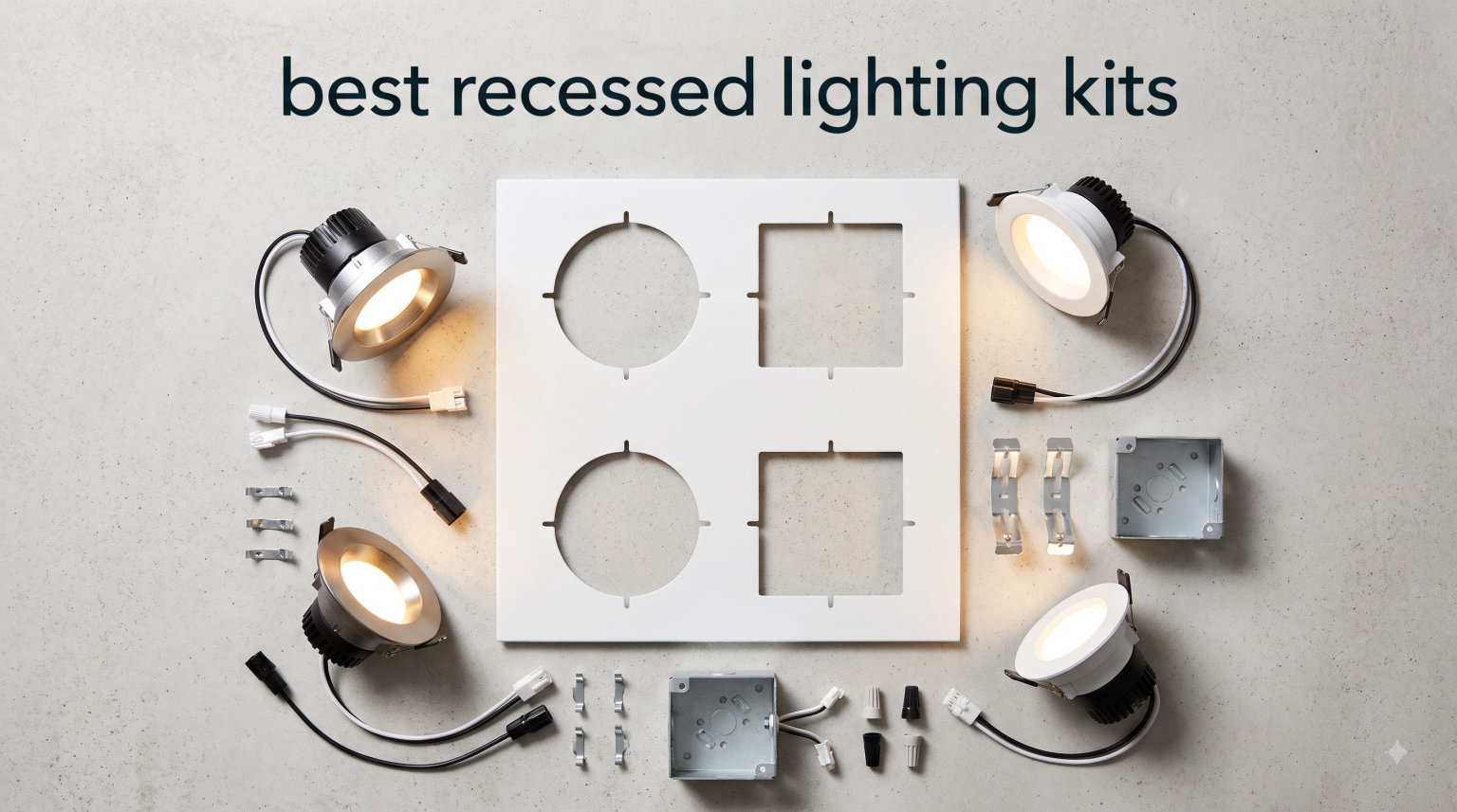 best recessed lighting kits