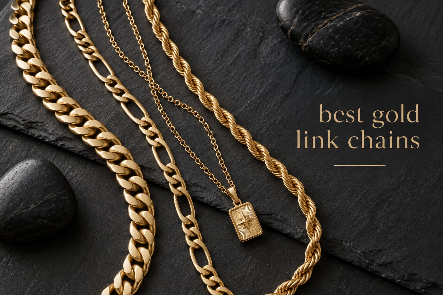 best gold link chains