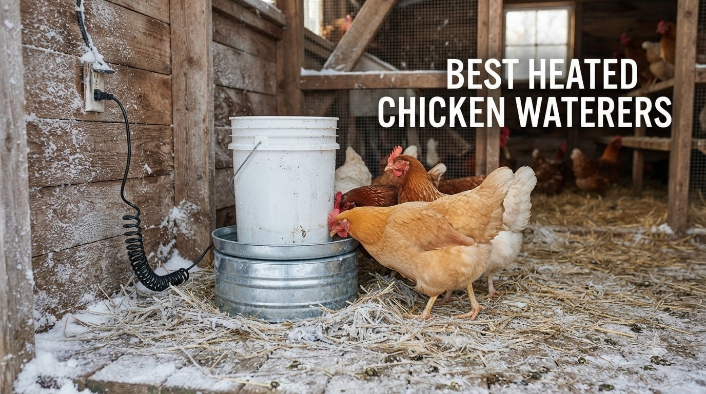 best heated chicken waterers