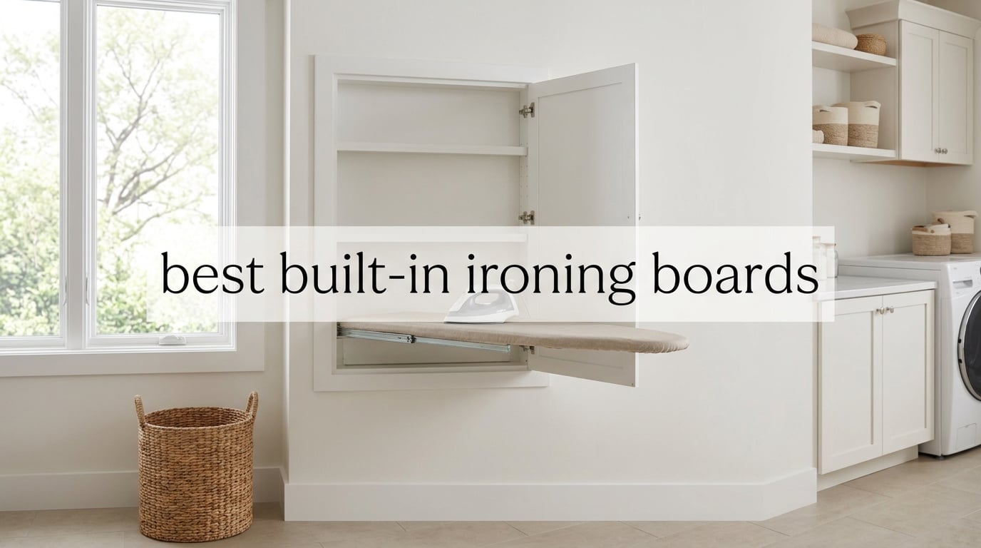 best built-in ironing boards