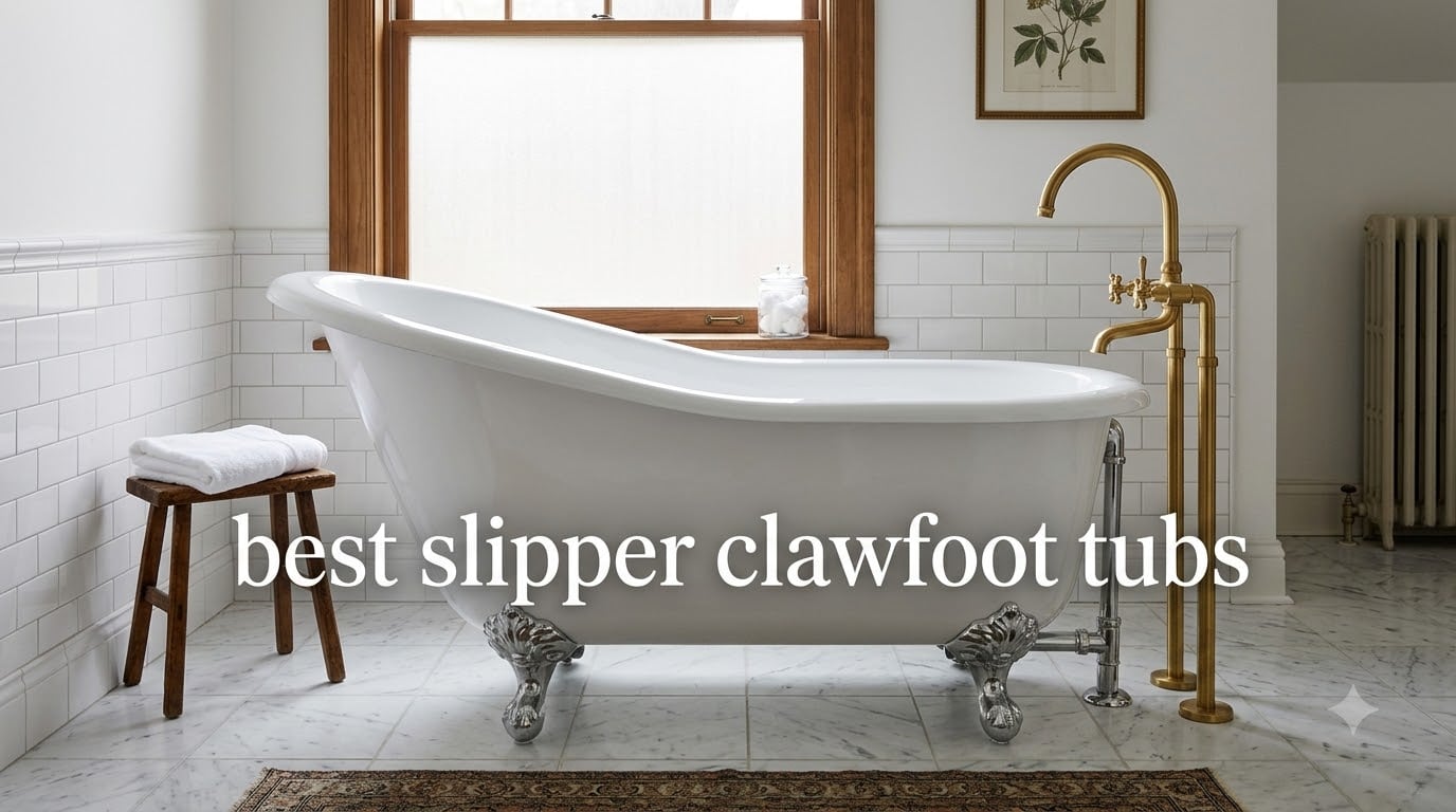 best slipper clawfoot tubs