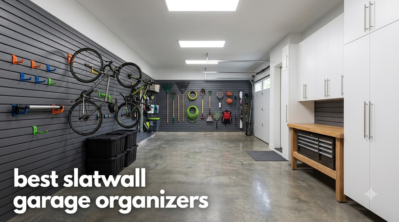 best slatwall garage organizers