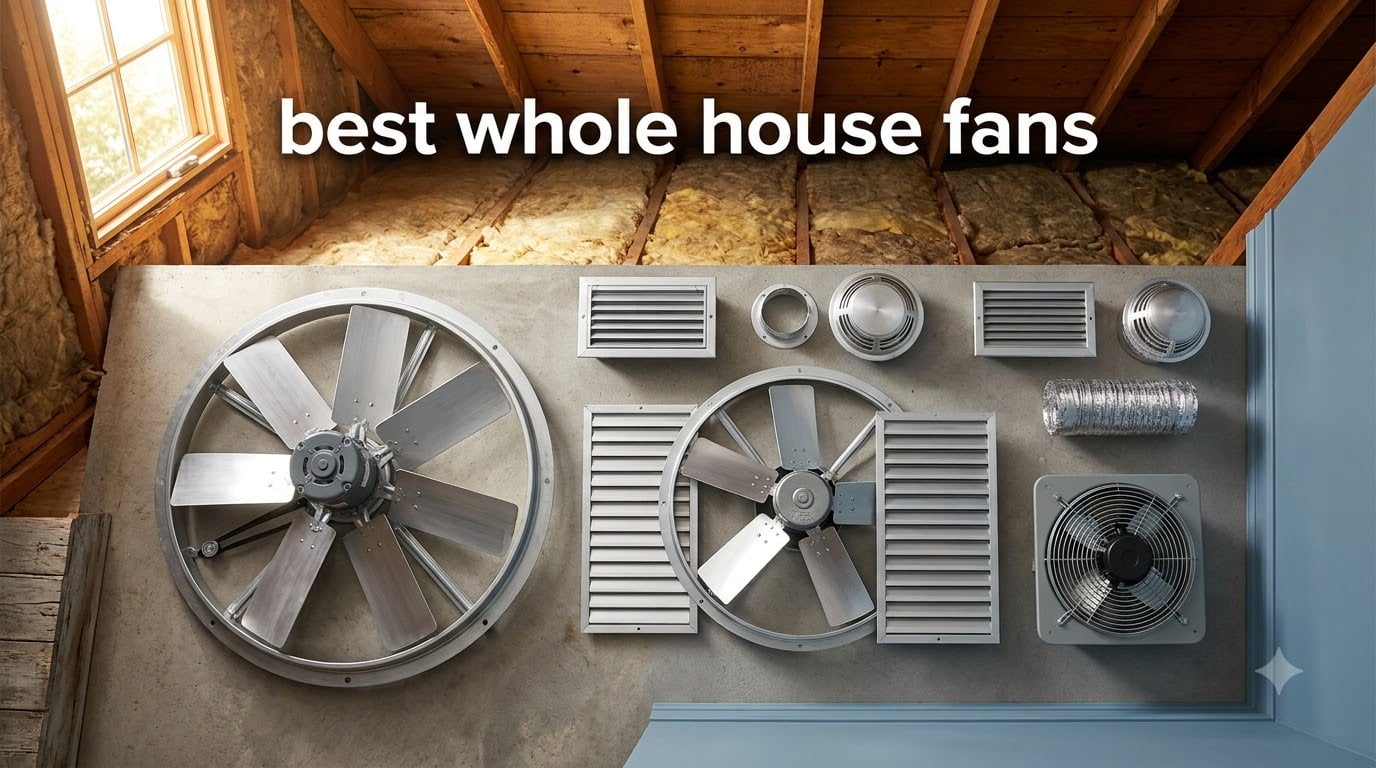 best whole house fans