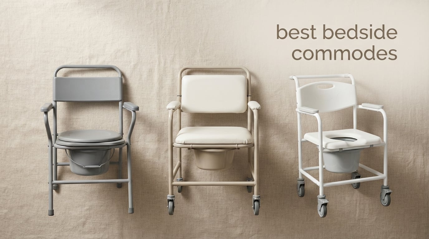 best bedside commodes