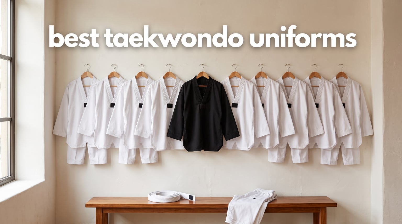 best taekwondo uniforms