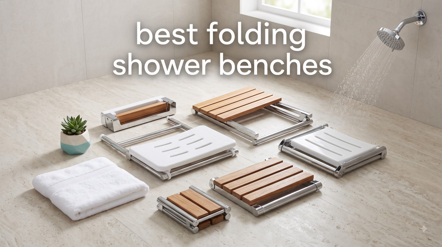 best folding shower benches