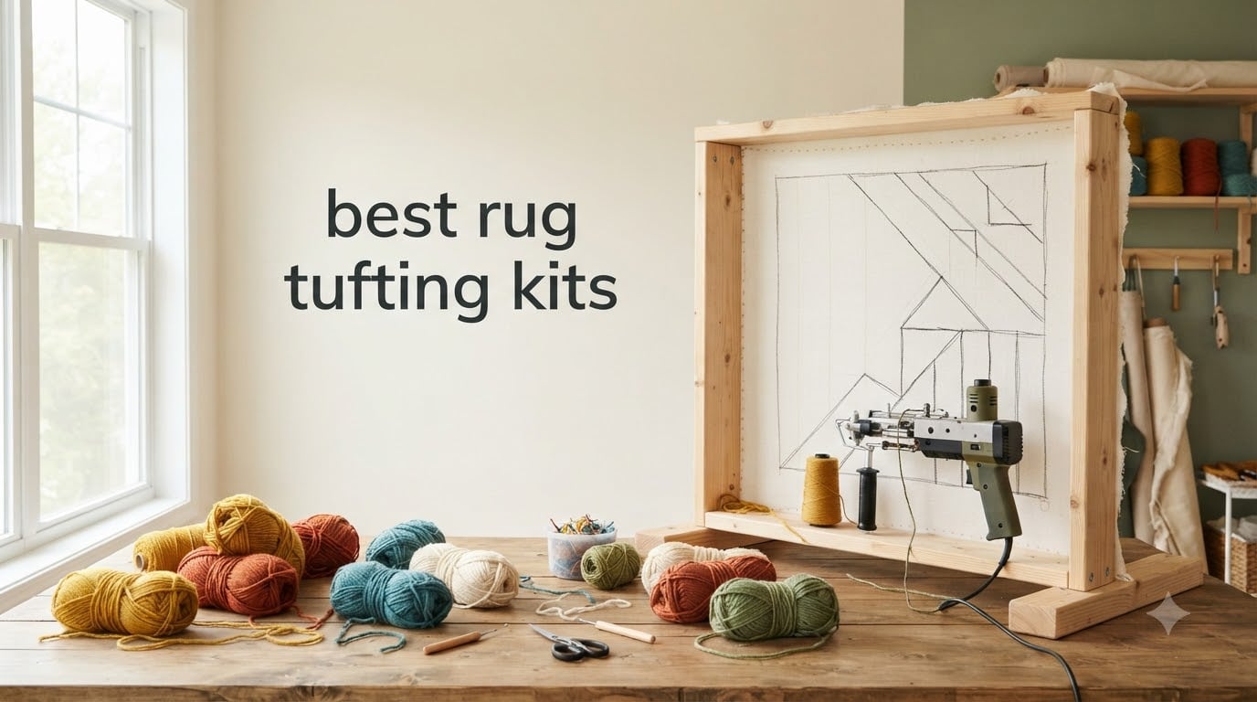 best rug tufting kits