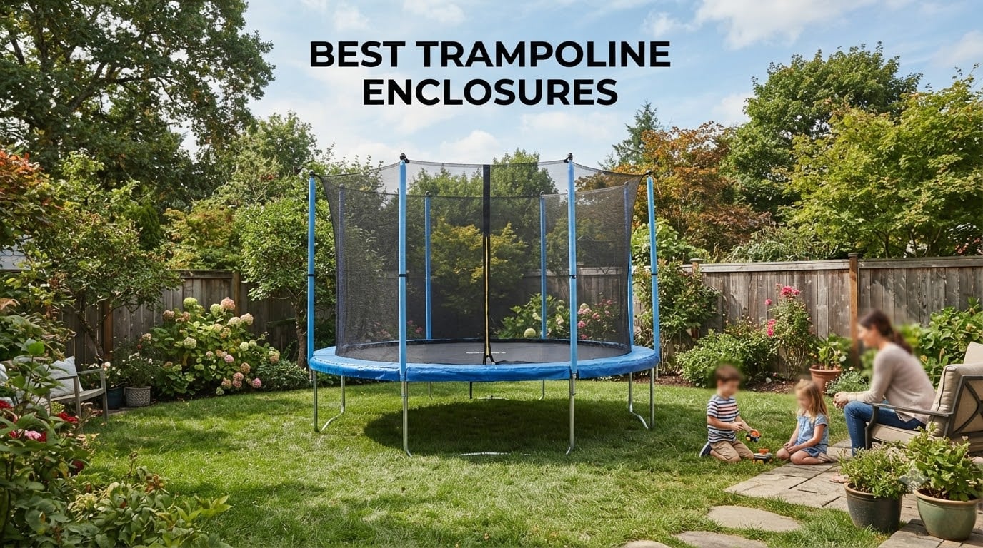 best trampoline enclosures