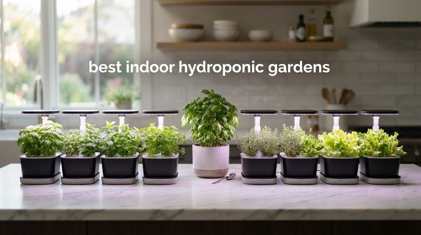 best indoor hydroponic gardens