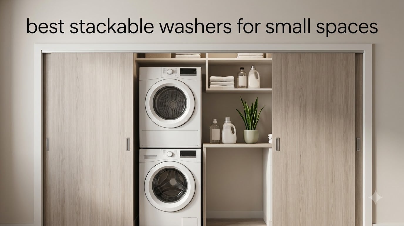 best stackable washers for small spaces