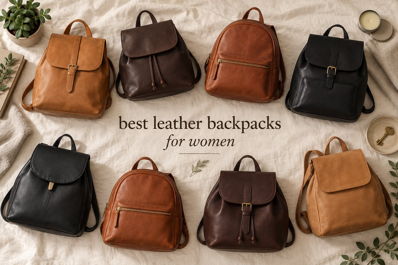 best leather backpacks for women