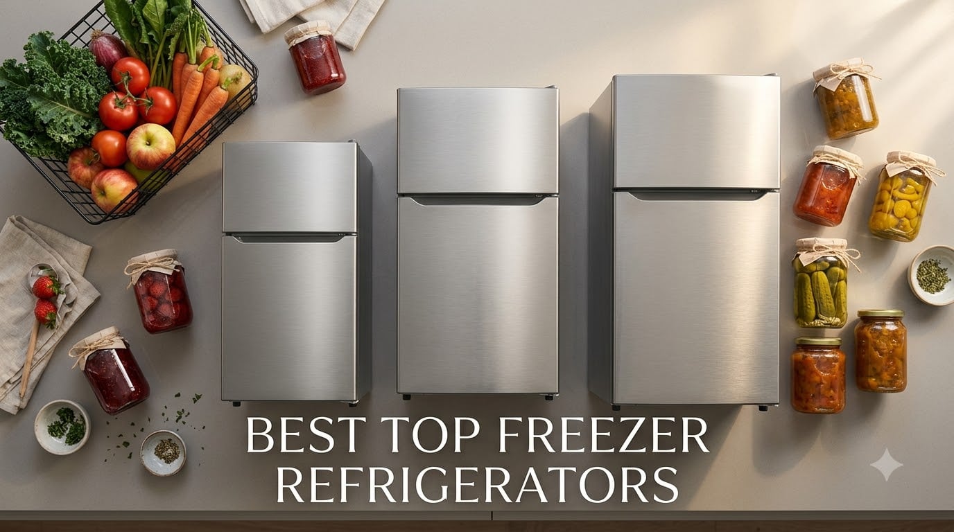 best top freezer refrigerators