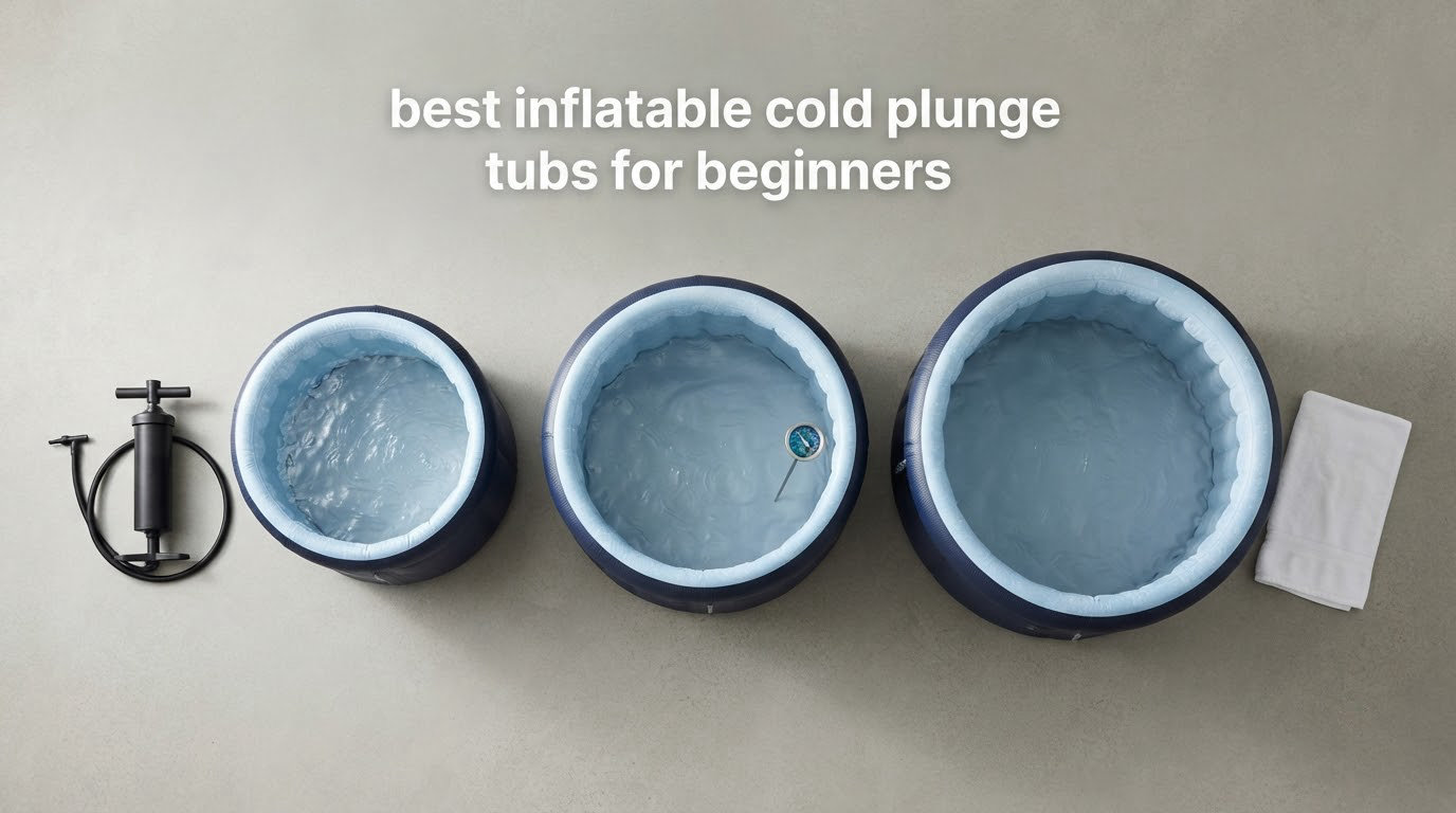 best inflatable cold plunge tubs for beginners