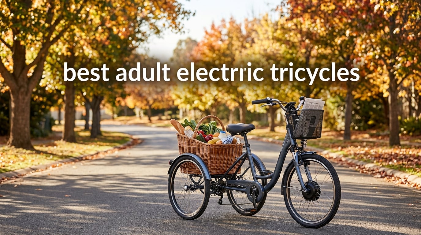 best adult electric tricycles