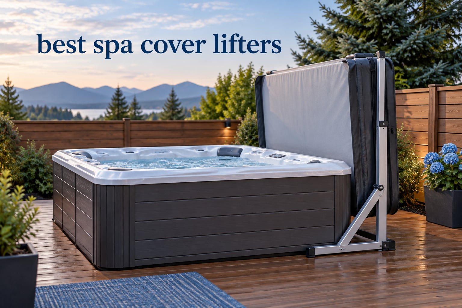 best spa cover lifters