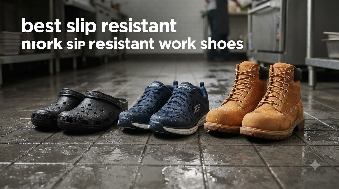 best slip resistant work shoes