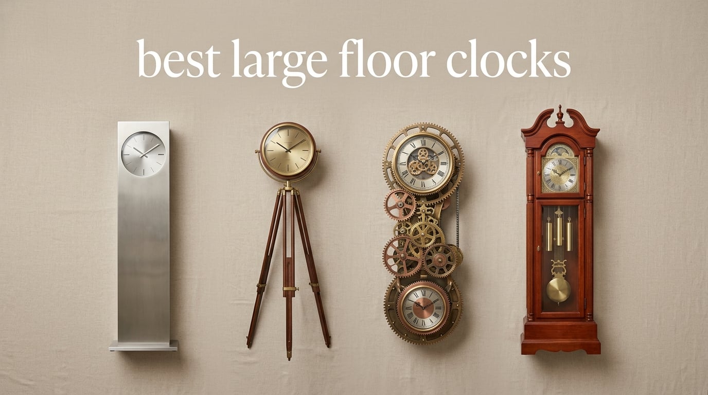 best large floor clocks