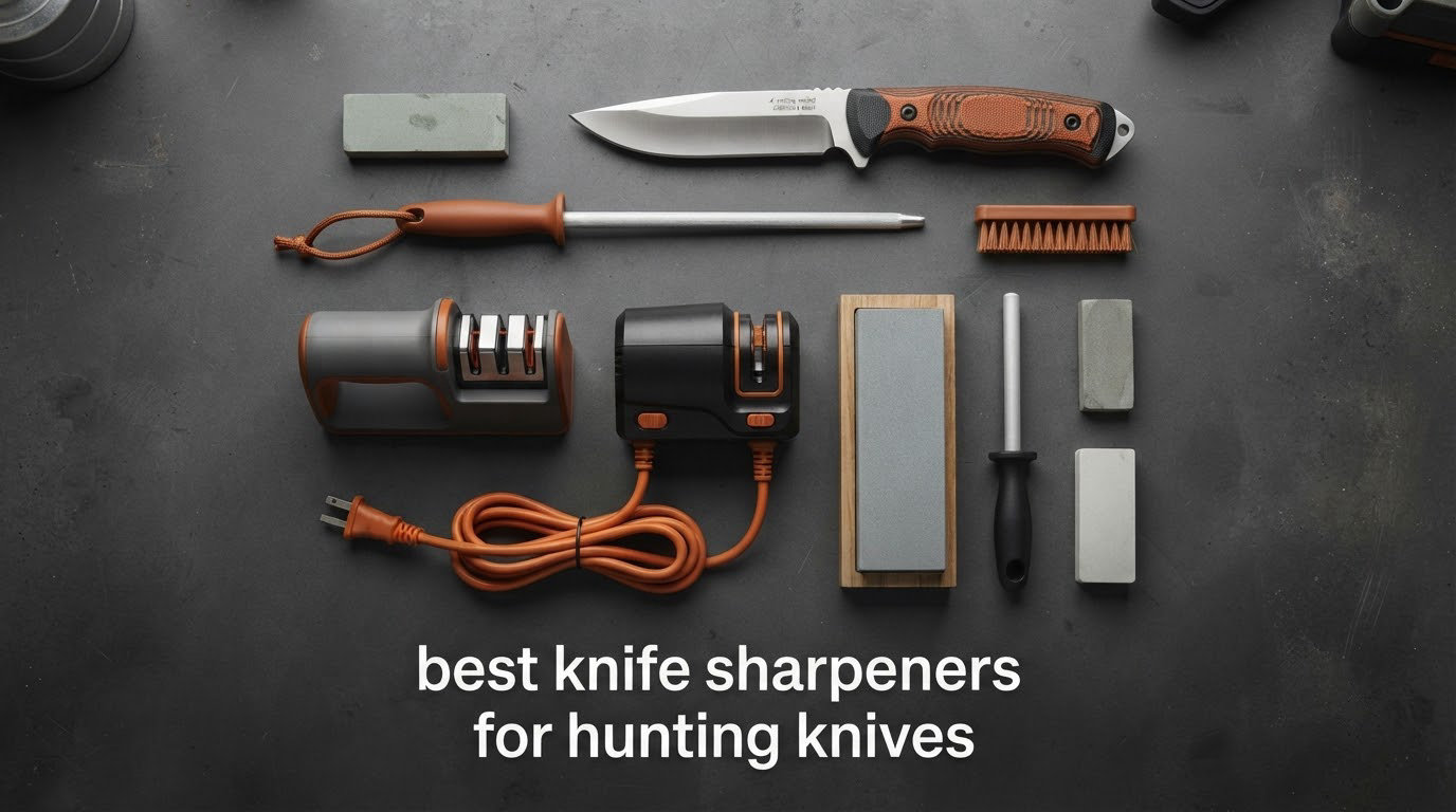 best knife sharpeners for hunting knives