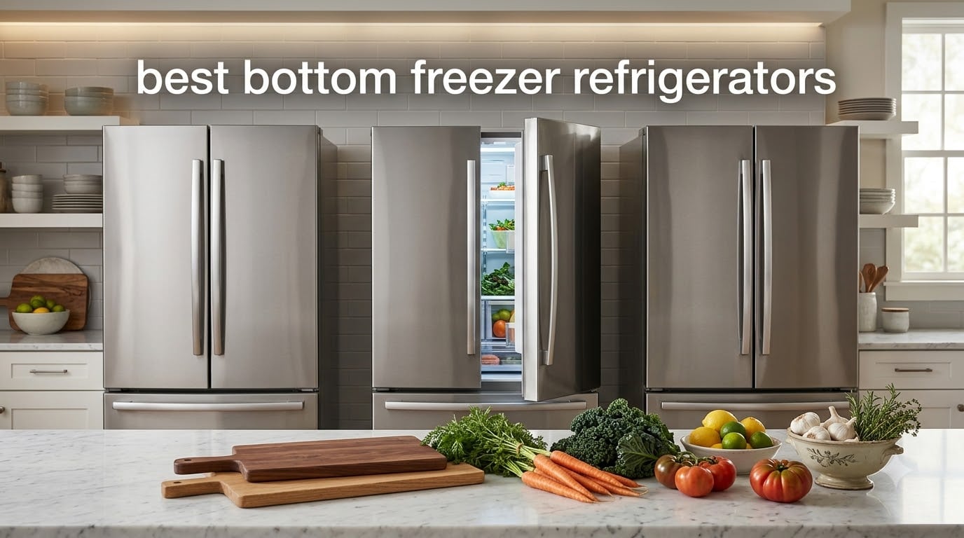 best bottom freezer refrigerators