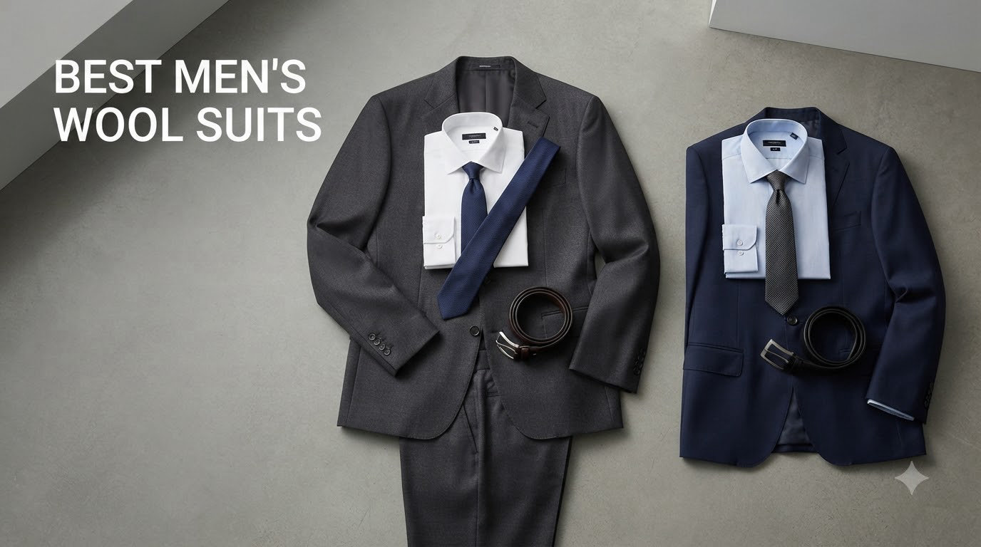 best men's wool suits