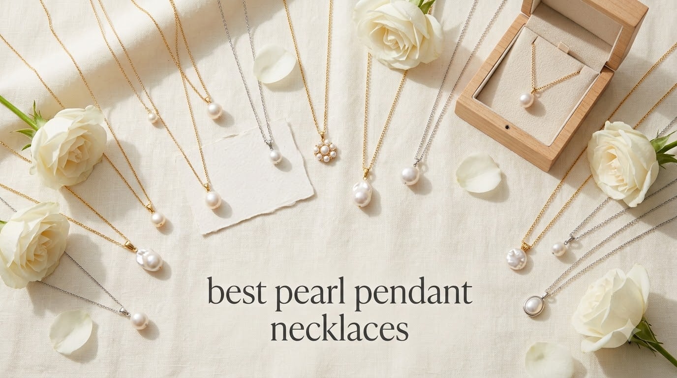 best pearl pendant necklaces
