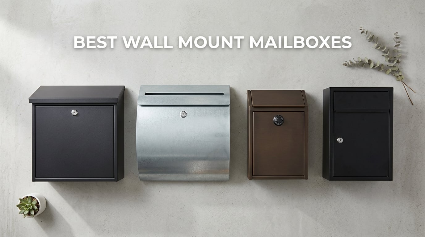 best wall mount mailboxes