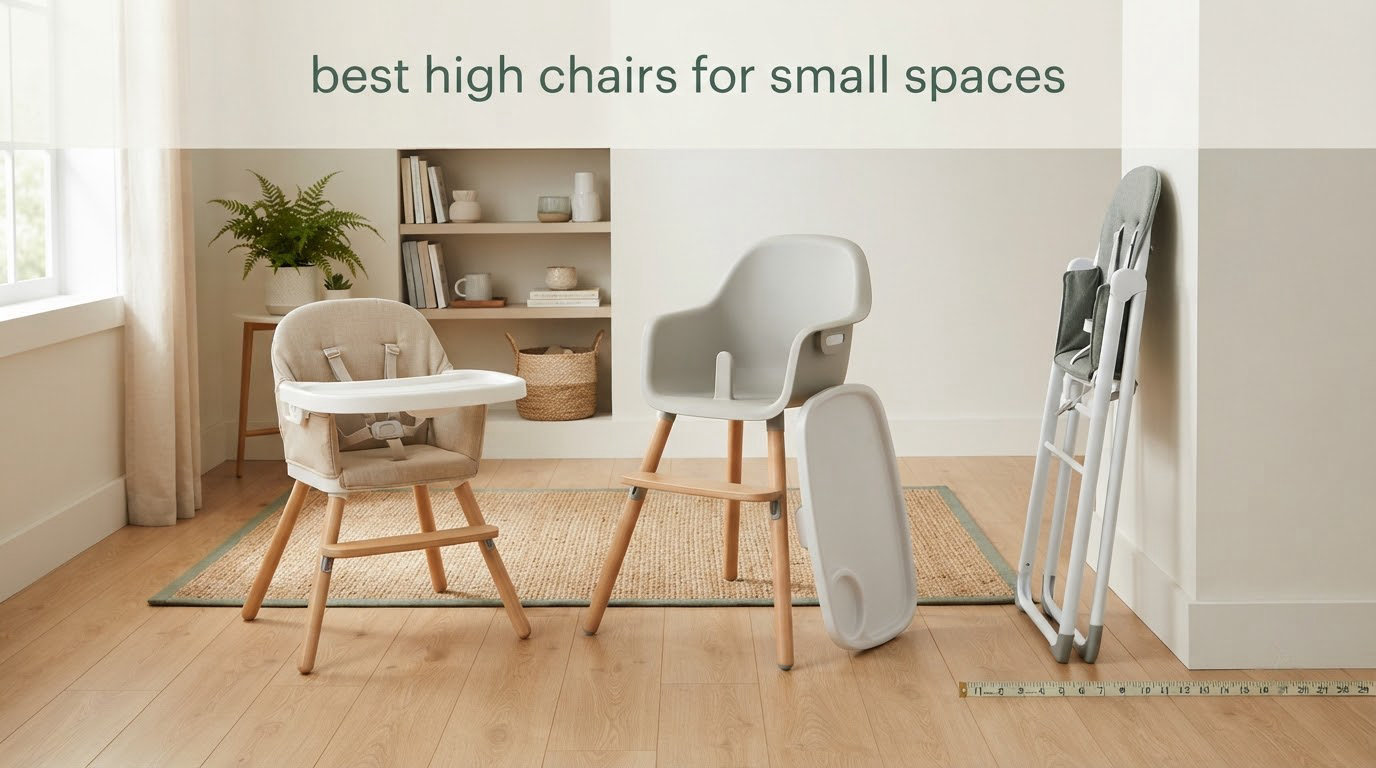 best high chairs for small spaces