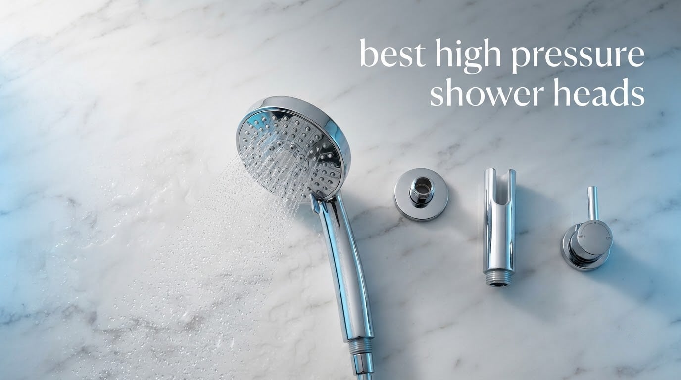 best high pressure shower heads