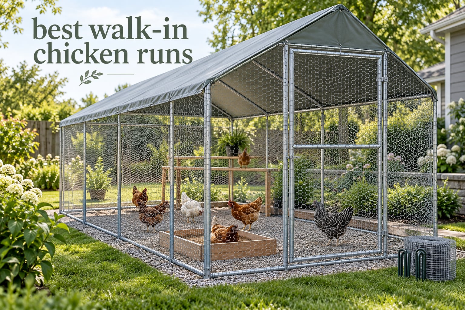 best walk-in chicken runs