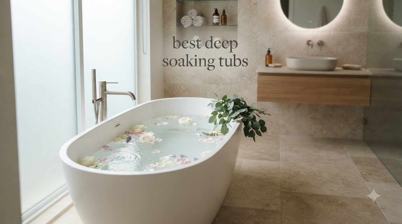best deep soaking tubs