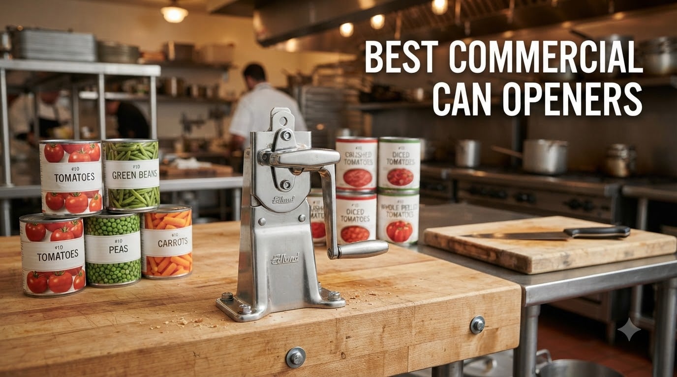 best commercial can openers