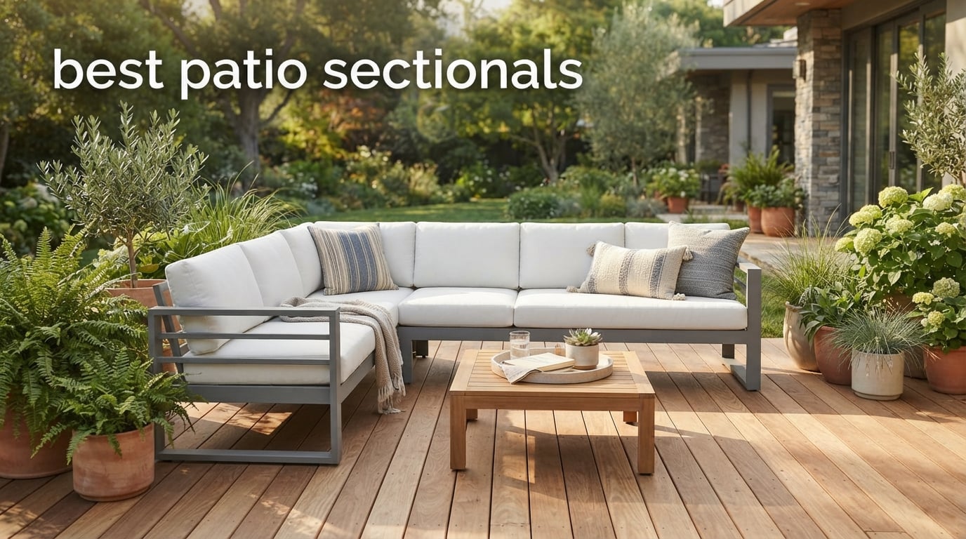 best patio sectionals