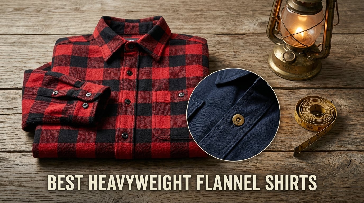 best heavyweight flannel shirts