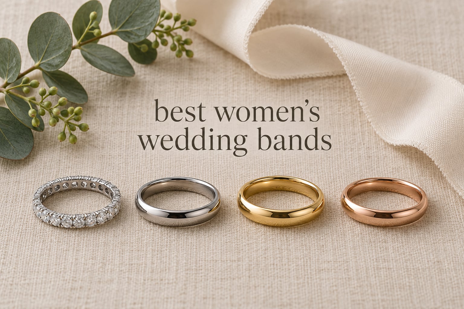best women's wedding bands